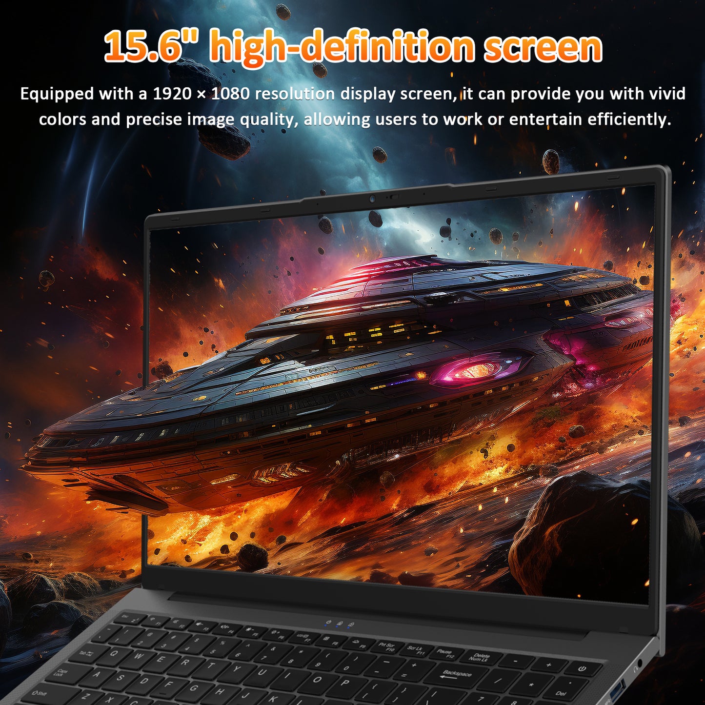 Pryloxen T1568 15.6" Laptop - AMD Ryzen™ 7 5825U, 16GB+1TB,Grey