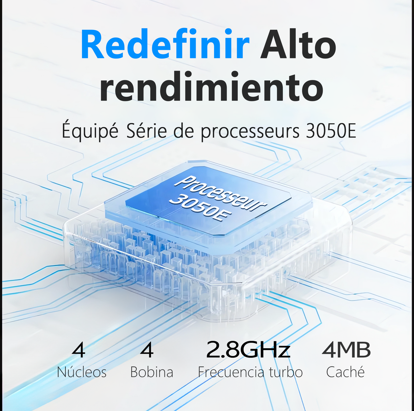 Ordenador portátil |Portátiles 15,6" Full HD | PC Ultra Delgado | Procesador 3050e Dual Core | 16 GB RAM | SSD 512 GB Ultra Rápido | Teclado Retroiluminado | Ideal para Oficina/Estudios | Plata