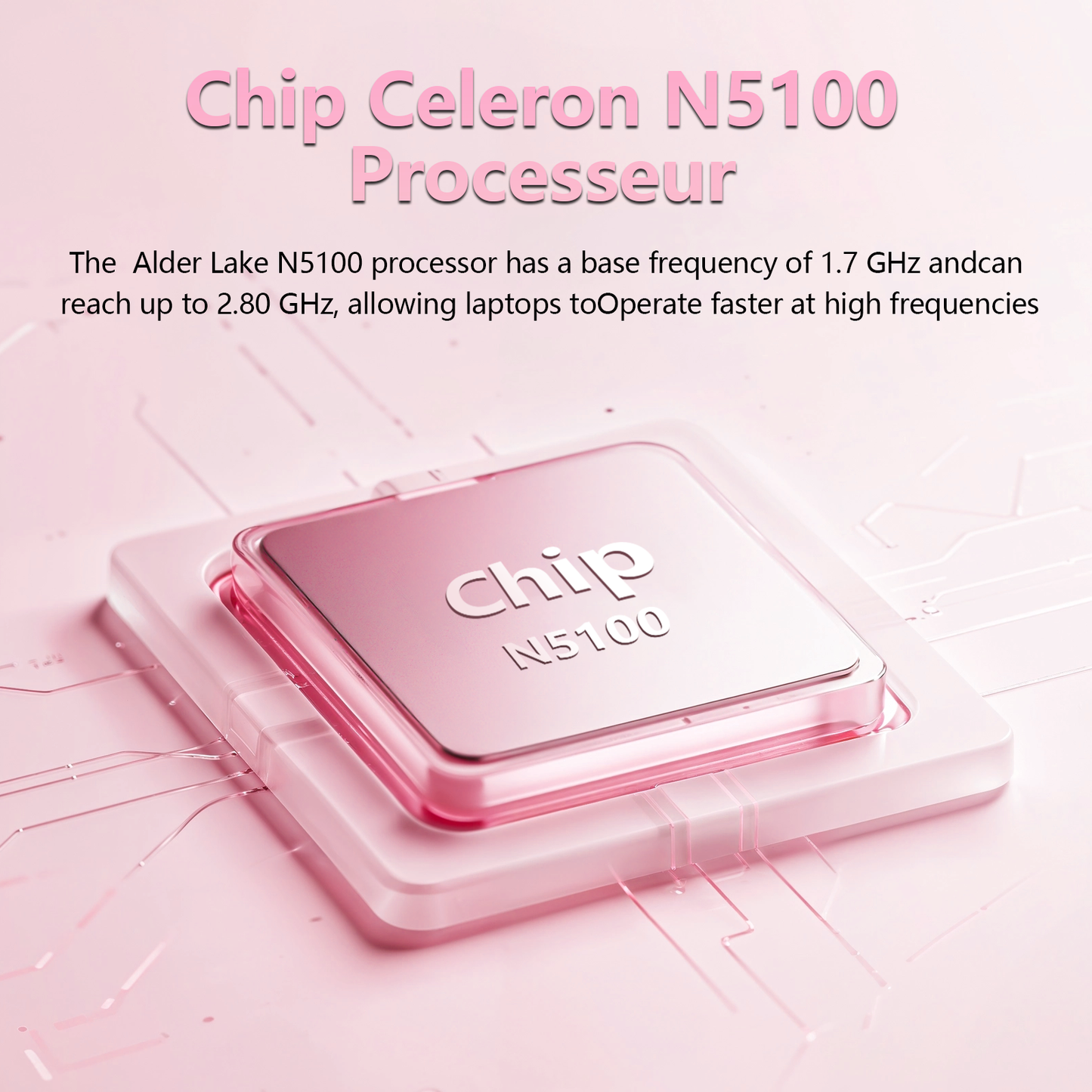 Pryloxen 15.6" Laptop, Win11 Pro, N5100 CPU, 16GB RAM 1TB SSD, Backlit Keyboard, Fingerprint Unlock,Pink