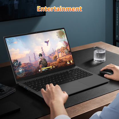 Pryloxen T1568 15.6" Laptop - AMD Ryzen™ 7 5825U, 16GB+1.5TB,Grey